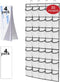 35 Pocket Over The Door Shoe Organizer, Door Hanging Storage Shoe Holder Rack for Large Capacity Shoe Organizer for Men and Women Kids Closet Bedr...