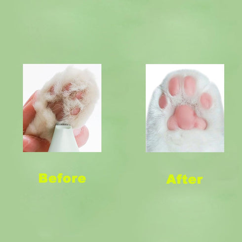 Dog Paw Trimmer, Cat Paw Trimmer Suitable for Pet Grooming at Home, Rechargeable Paw Trimmer for Dogs, Ergonomic Grip Paw Trimmer for Excessively ...
