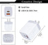 USB C Power Adapter,3Pack 20W 2 Port PD&QC 3.0 Type C Fast Charging Block Wall Charger Compatible for iPhone 16e 16 15 14 13 12 11 Pro Max,SE,iPad...