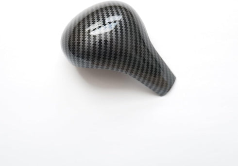Carbon Fiber Gear Shift Shifter Knob Cover Cap Trims for Audi A4 B8 A5 A6 C6 2008-2012 Q5 Q7 (08 A4)...