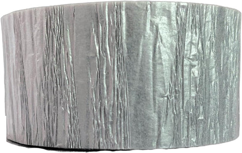 Metallic Silver Crepe Paper Streamers 2 Rolls Made in USA...