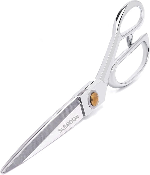 10" Sewing Scissors,Heavy Duty Tailor Scissors Shears for Fabric,Leather,Raw Materials,Dressingmaking,Altering-Professional Upholstery Shears for ...