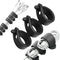 Cord Organizer 3 Pack Reusable Cable Straps, 3 in 1 Multipurpose Cable Protector for Earbuds Earphone Headphone Headset Wrap Winder Holder Keeper ...
