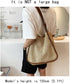 Women Faux Straw Bag Weave Tote Bag Summer Beach Bag Shoulder Bag Top Handle Bag Handbag 2 Pcs Set...