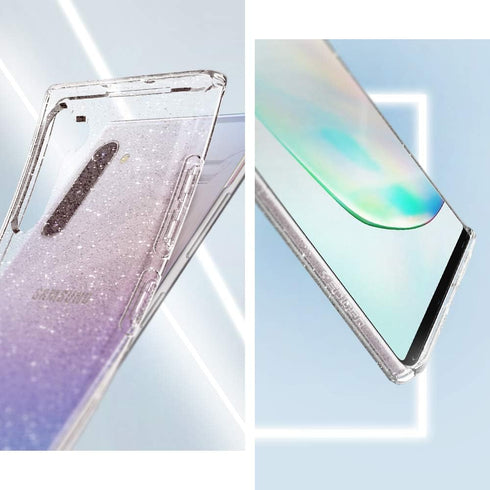 Spigen Liquid Crystal Glitter Designed for Samsung Galaxy Note 10 Case (2019) - Crystal Quartz...
