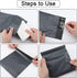 100 Pcs Feminine Personal Disposal Bags and 2 Sanitary Pouch with Zipper Sanitary Napkin Storage Bags Feminine Hygiene Bags Black Opaque Bags for ...