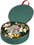 Primode Christmas Wreath Storage Bag 24"- Garland Wreaths Container with Handles - Durable 600D Oxford Polyester Material Holiday Wreaths Storage ...