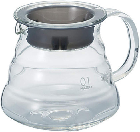 Hario V60 "Clear" Glass Range Server, 360ml...