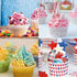 Russian Piping Tips 8 Pcs/Set, Messar Stainless Steel Russian Piping Ball Tips Frosting Icing Piping Nozzles Set Flower Cake Decorating Tips Kit f...