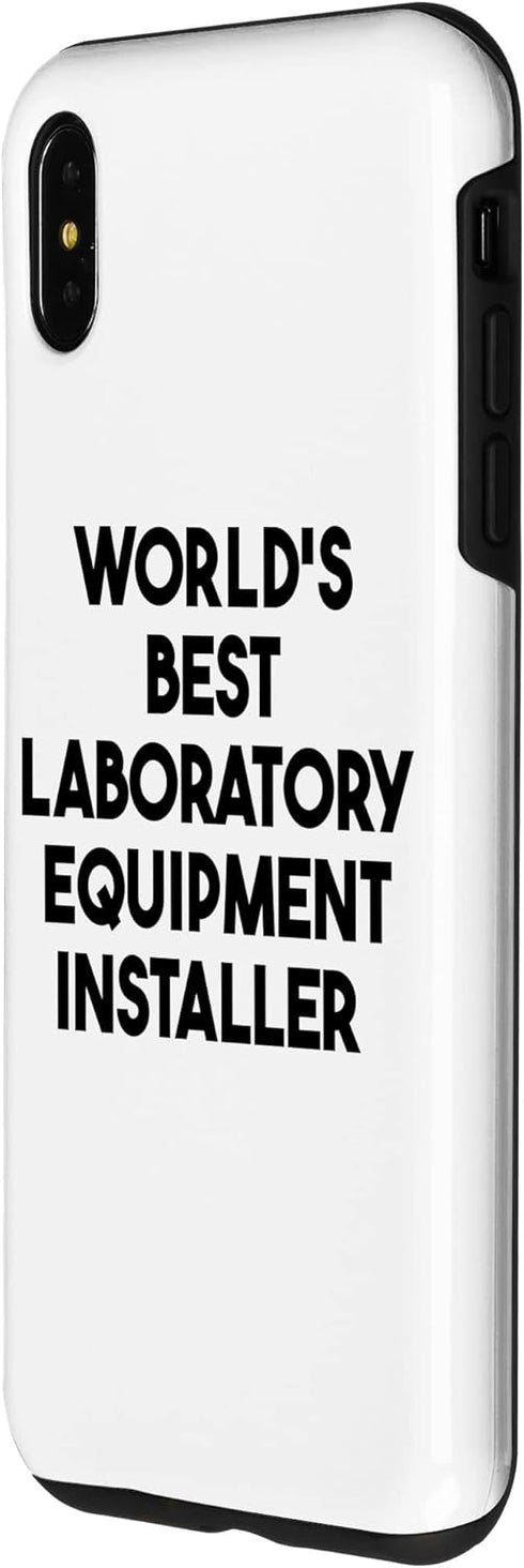 iPhone XS Max World's Best Laboratory Equipment Installer Case...