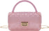 Fashion Candy Color Jelly Crossbody Bag for Women Girls Transparent Satchel Shoulder Handbag with Beaded Top Handle...