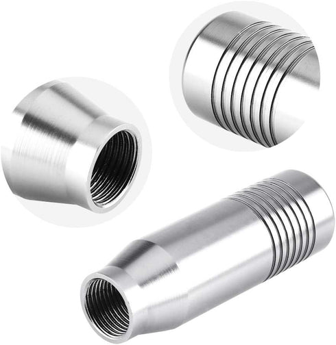 Universal Shift Knob, Shift Knob Adapter Manual Gear Stick, Aluminum Alloy Car Gear Stick Knobs Manual Gear Stick Shift Lever Knobs Shifter Gear S...