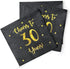Cheers to 30 Years Cocktail Napkins | Happy 30th Birthday Decorations for Men and Women and Wedding Anniversary Party Decorations | 50-Pack 3-Ply ...