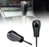 Short Type Black Car Automatic AT Short Long Gear Stick Shift Gear Knob Compatible with B-MW E81 E82 E87 E90 E91 E92 E93 E36 E38 E39 E46 Z4 Z3 E53...