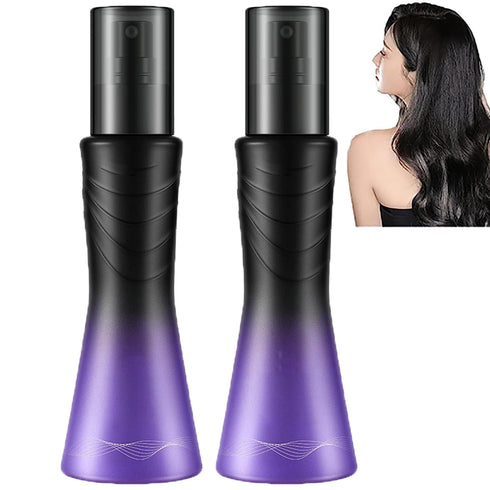 Leave-In Refreshing Volume Non-Sticky Spray for Hair Care, Airy Pomade Spray Long-Lasting Styling Fluffy Leave-in Conditioning Spray (2PCS)...