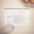 48 Water Resistant Recipe Cards, Simple & Modern, Double-Sided, Multi-Colors (Sage Green)...
