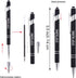 Funny Pens, 12 Pcs Pens Fine Point Smooth Writing Pens, Sarcastic Ballpoint Pens with Screens Touch Stylus Tips, Black Ink 1.0 Mm Snarky Pens, Gif...