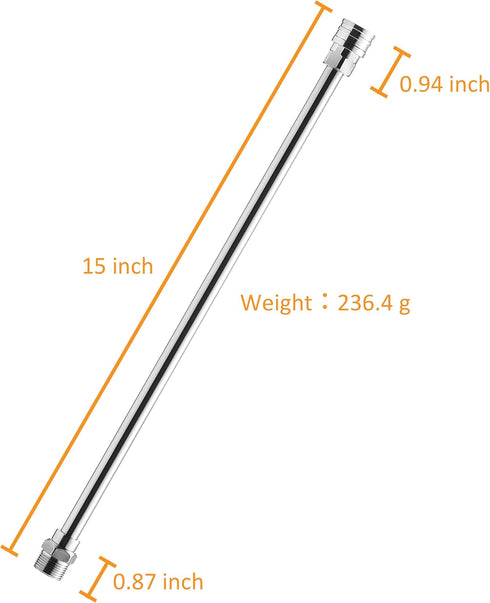 PWACCS Pressure Washer Extension Wand, Universal Lance Extension for Power Washer, Stainless Steel Replacement of Pressure Washing Extended Rod, M...