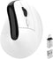Bluetooth Wireless Ergonomic Mouse USB C Rechargeable, Wireless Vertical Mouse 4000DPI Carpal Tunnel Right Hand for Laptop/Computer/Apple Desktop/...