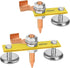 BAYTORY Upgrade Magnetic Welding Support Ground Clamp Tools, Double + Single Welding Magnet Head, Strong Magnetism Large Suction, Copper Tail Weld...