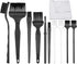 11 in 1 Anti Static Brushes Set with Microfiber Cleaning Cloth, Small Portable Plastic Handle Nylon Cleaning Brush Kit for Computer PC Keyboard La...
