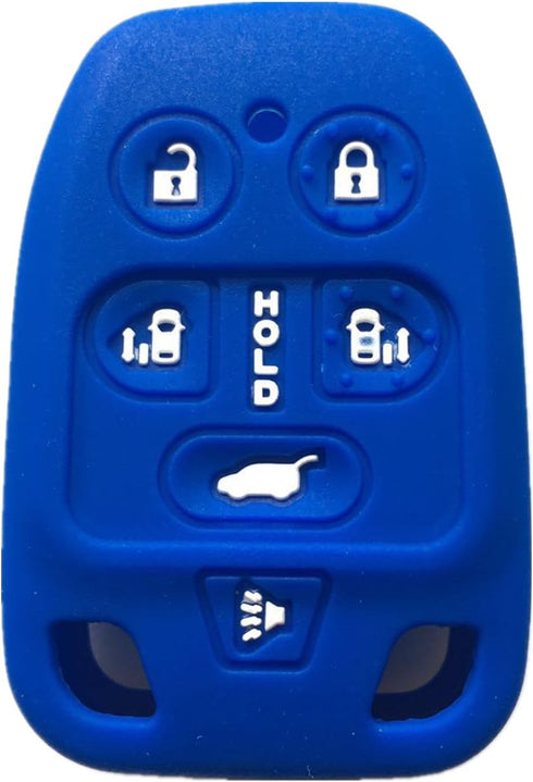 Rpkey 6 button Silicone Keyless Entry Remote Control Key Fob Cover Case protector Replacement Fit For 2011 2012 2013 Honda Odyssey N5F-A04TAA 3248...