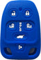 Rpkey 6 button Silicone Keyless Entry Remote Control Key Fob Cover Case protector Replacement Fit For 2011 2012 2013 Honda Odyssey N5F-A04TAA 3248...