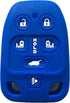 Rpkey 6 button Silicone Keyless Entry Remote Control Key Fob Cover Case protector Replacement Fit For 2011 2012 2013 Honda Odyssey N5F-A04TAA 3248...