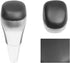 Gear Shift Knob Fit for Land Cruiser 2007-2021 Car Accessories ABS & Leather Inner Gear Shift Knob Replacement Silver...