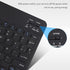 Mini Keyboard, Spanish Keyboard 78 Keys, Multifunctional Keyboard Touchpad Keyboard Storage & Presentation Materials...