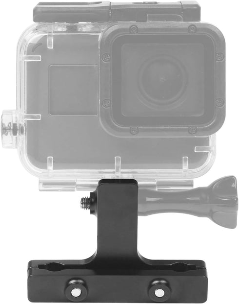 D&F 2Pcs Bicycle Saddle Rail Mount CNC Alloy Bike Camera Mount for All GoPro Hero SJCAM YI Campark Crosstour and Other Action Camera...