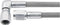Allstar Performance ALL46302-6 6" #3 Braided Steel Lines With -3 Ends...