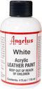 Angelus Acrylic Leather Paint 4oz White...