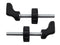 M10 (10mm) Quarter Round Spindle Rod Adapter 2 Pack for Pressure Mounted Baby and Pet Safety Gates (10mm, Black)...