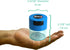 Minivac - 10g to 30 grams Airtight Multi-Use Vacuum Seal Portable Storage Container for Dry Goods, Food, and Herbs - Light Blue Clear...