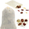 YQL Spice Bags for Cooking,30PCS 5.9x7.8Inch Soup Bags with Drawstring Tea Filter Bags Cheesecloth Bags for Straining Reusable Natural Cotton Sach...