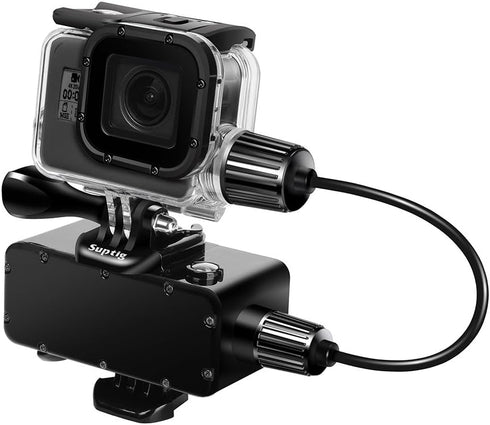 Suptig Replacement Waterproof Case Protective Housing Compatible for GoPro Hero 7 Black Hero 5 Gopro Hero 6 for Underwater Charge Use Water Resist...