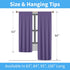 LinenTopia Window Sheer Curtains - 2 Panels See Through Curtains, 54" x 84", Elegant Light Filtering Sheer Drapes, Privacy Voile Window Sheers for...