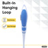 Dish Brush with Handle Vegetable Brush Double Sided Cleaning Brush Scrubber Non Scratch Scrub Brushes Kitchen Brush for Cooking, Foods- Fruits/Pot...