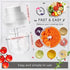 8.45oz 45W Portable Eletric Food Chopper, with 1200mAh Battery, Chopping Bowl, For Meats, Baby Food, Pet Food, Sauce Making, Garlic, Pepper, Nuts ...