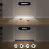 GDHOMM Under Door Draft Stopper Door Sweep Noise Blocker Weather Stripping Size Adjustable 30"-36" Gap Filler & Door Seal, Black...