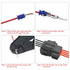WMYCONGCONG 3 Kits 8 Pin Way Waterproof Electrical Connector Plug for Car Automotive (8 Pin)...