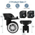 Suitcase Wheel Replacement, Mute Double Row Luggage Wheel Universal Outdoor Swivel Caster for Luggage Suitcase Trolley...