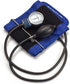 PARAMED Aneroid Sphygmomanometer – Manual Blood Pressure Cuff with Universal Cuff 8.7-16.5" and D-Ring – Carrying Case in The kit – Blue – Stethos...