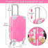 ZQDOLL American 18 inch Doll Clothes and Accessories - Doll Travel Suitcase Play Set Including Suitcase Doll Clothes, Shoes, Sunglasses, Camera, U...