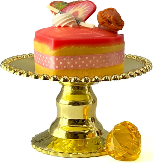 JC HUMMINGBIRD 12pc Cupcake Serving Plate Stand Display (Gold)...