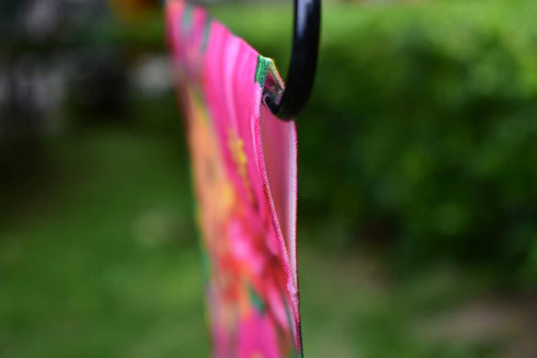 Decorative Zinnia Butterfly Honeybee Garden Flag Colorful Spring Summer Blooms Double Sided 12.5 X 18 Inch...