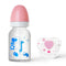 BABESIDE Reborn Baby Doll Bottle and Magnetic Pacifier Set, Baby Doll Accessories for Real Baby Doll, Pretend Play Feeding Toy Kid Gift (Pink)...