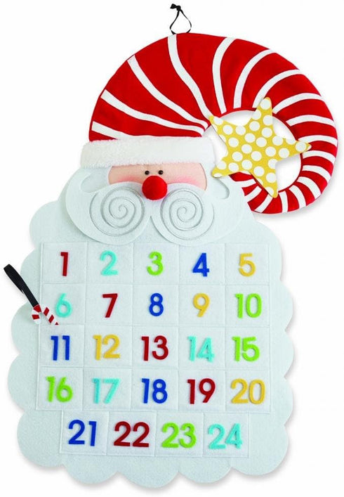 Mud Pie Advent Santa, Large...