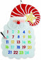 Mud Pie Advent Santa, Large...
